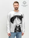 Мужской свитшот базовый / палец в носу One Piece