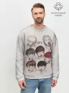 Мужской свитшот базовый / BTS