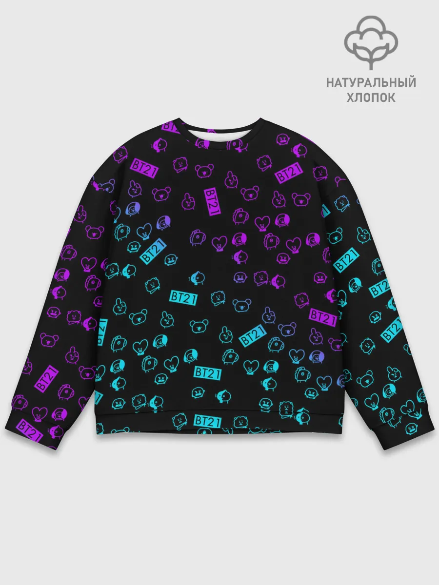 Мужской свитшот базовый / BTS BT21