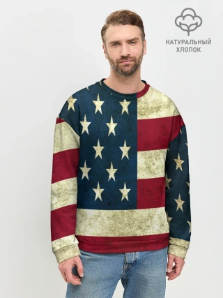 Мужской свитшот базовый / usa collection 2019