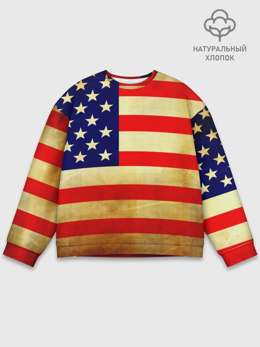 Мужской свитшот базовый / USA