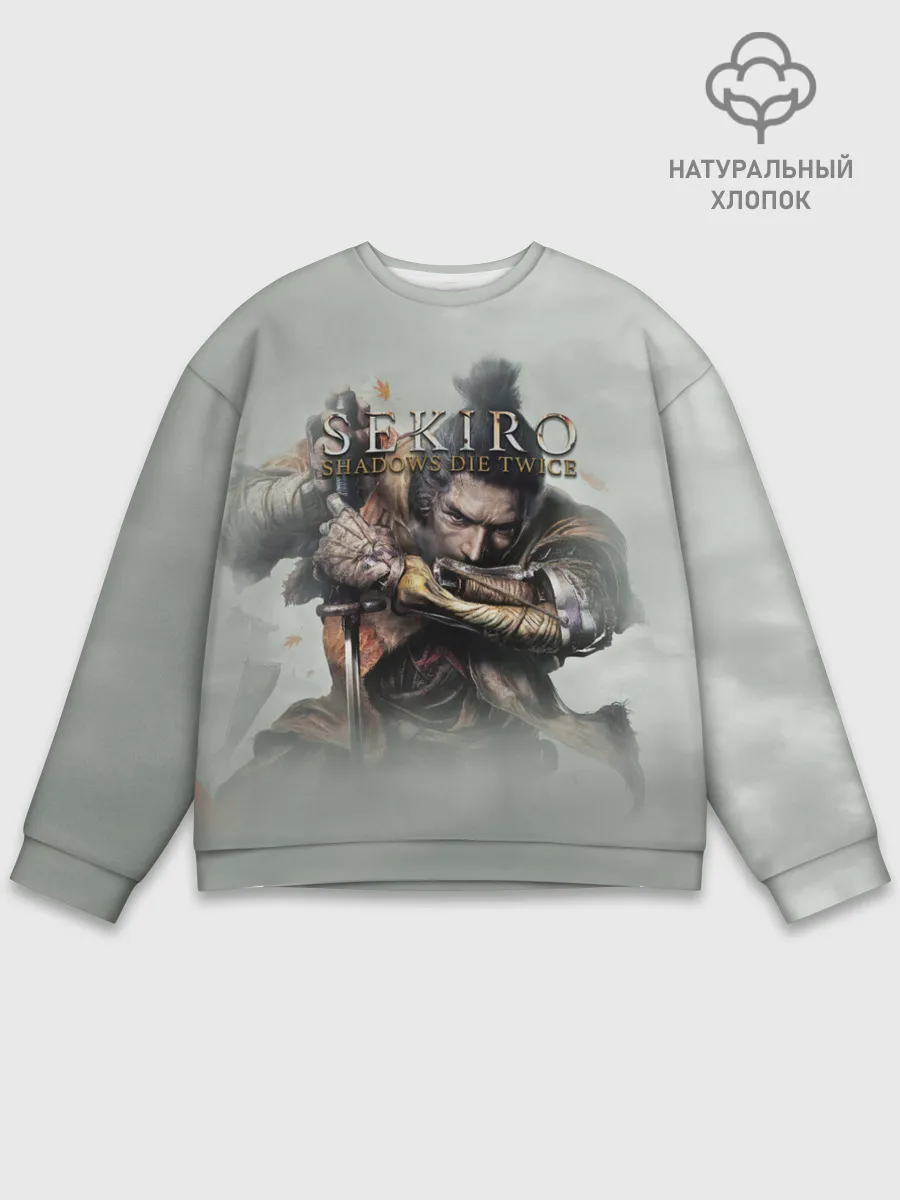 Мужской свитшот базовый / Sekiro: Shadows Die Twice