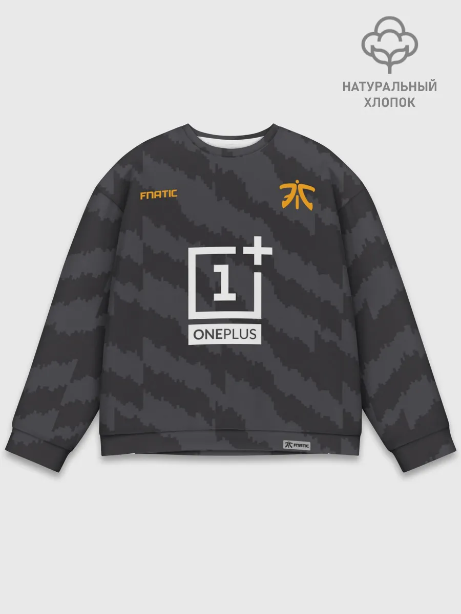 Мужской свитшот базовый / Fnatic - Jersey pro 2019