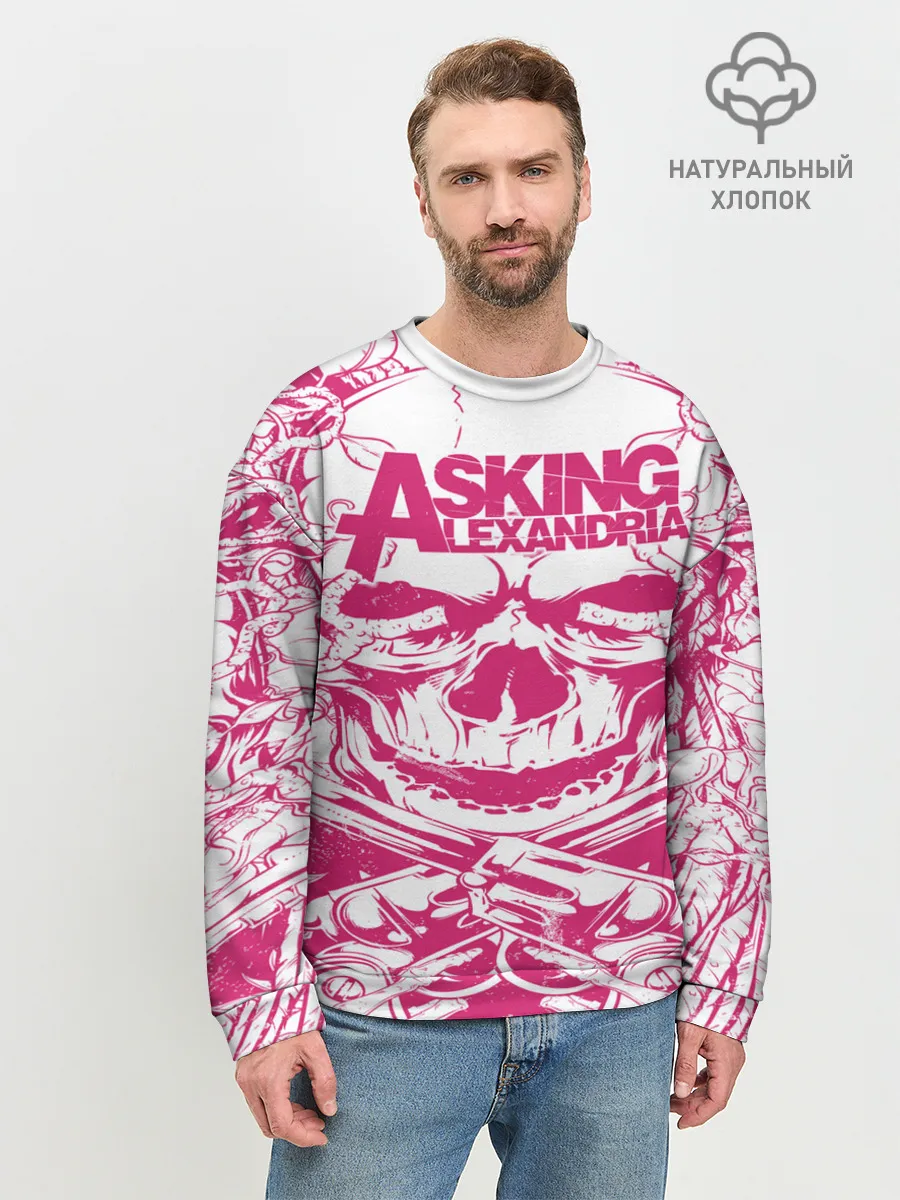Мужской свитшот базовый / Asking Alexandria