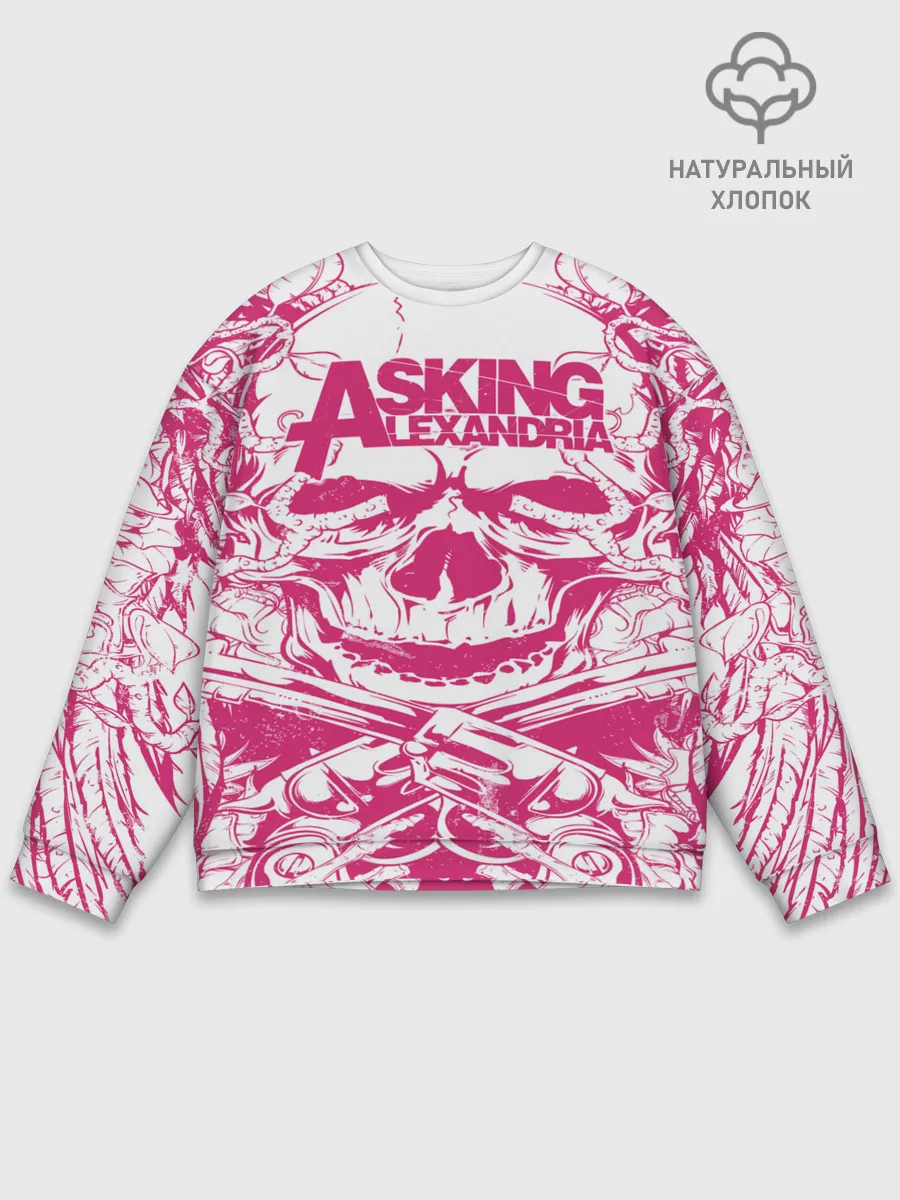 Мужской свитшот базовый / Asking Alexandria