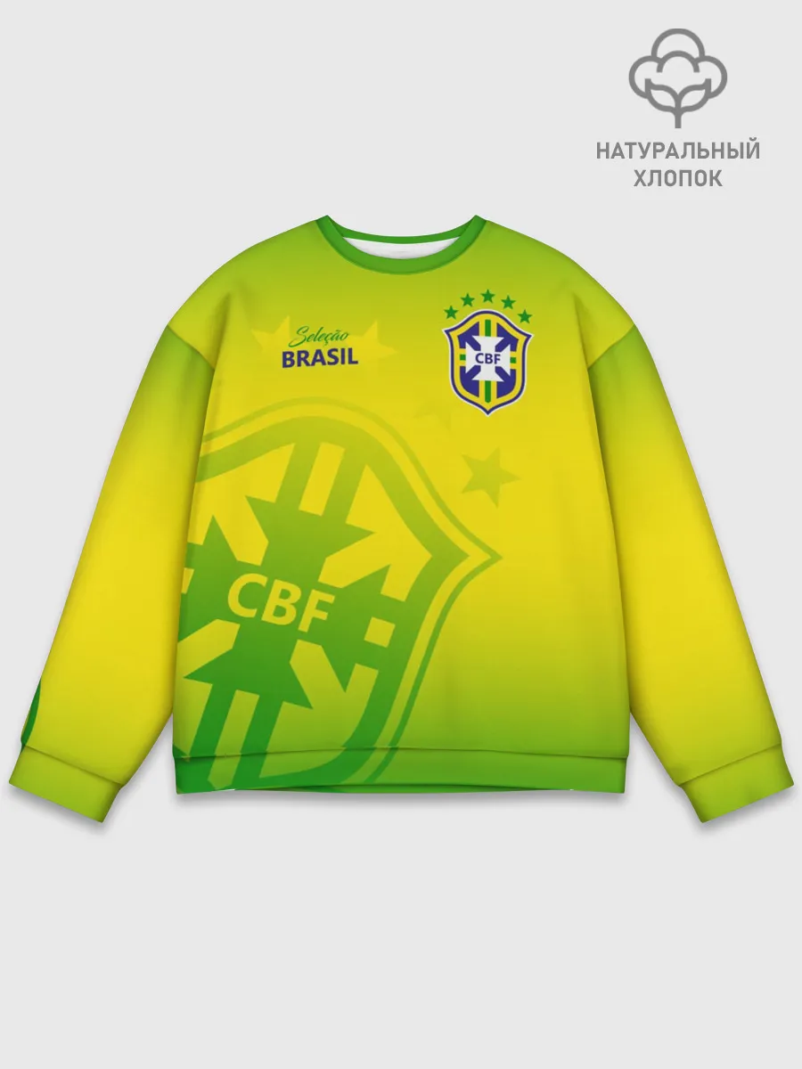 Мужской свитшот базовый / Бразилия