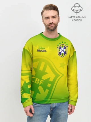 Мужской свитшот базовый / Бразилия