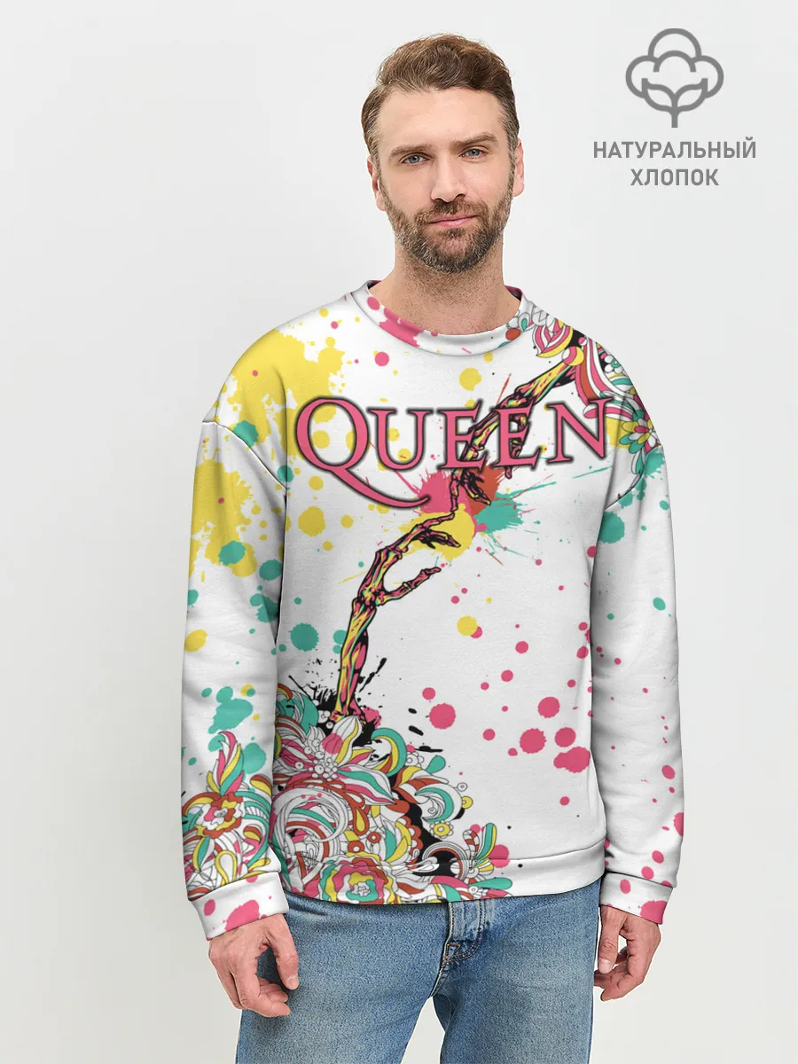 Мужской свитшот базовый / Queen