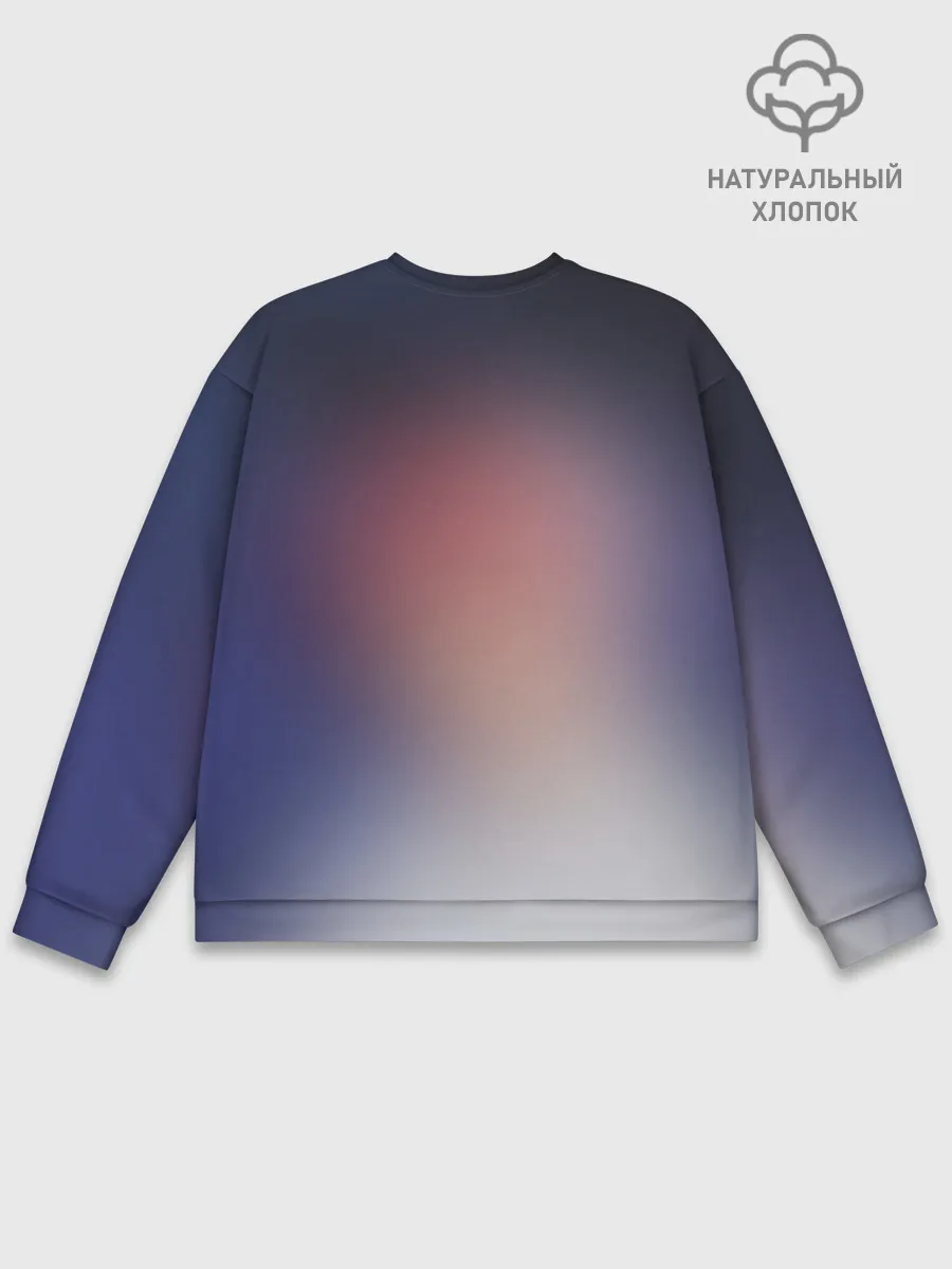 Мужской свитшот базовый / Kiss