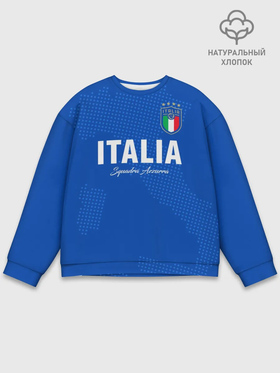Мужской свитшот базовый / Сборная Италии
