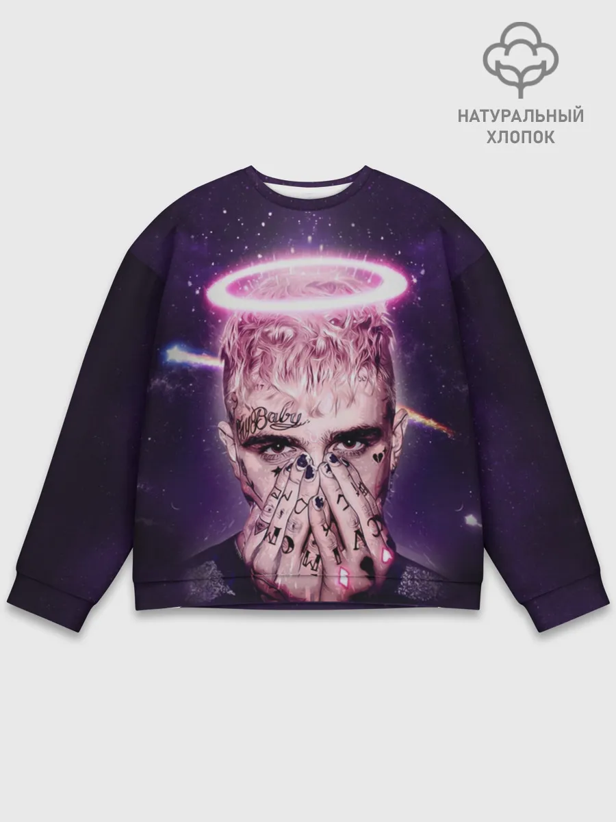 Мужской свитшот базовый / Lil Peep