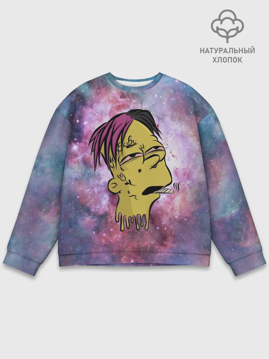 Мужской свитшот базовый / Lil Peep