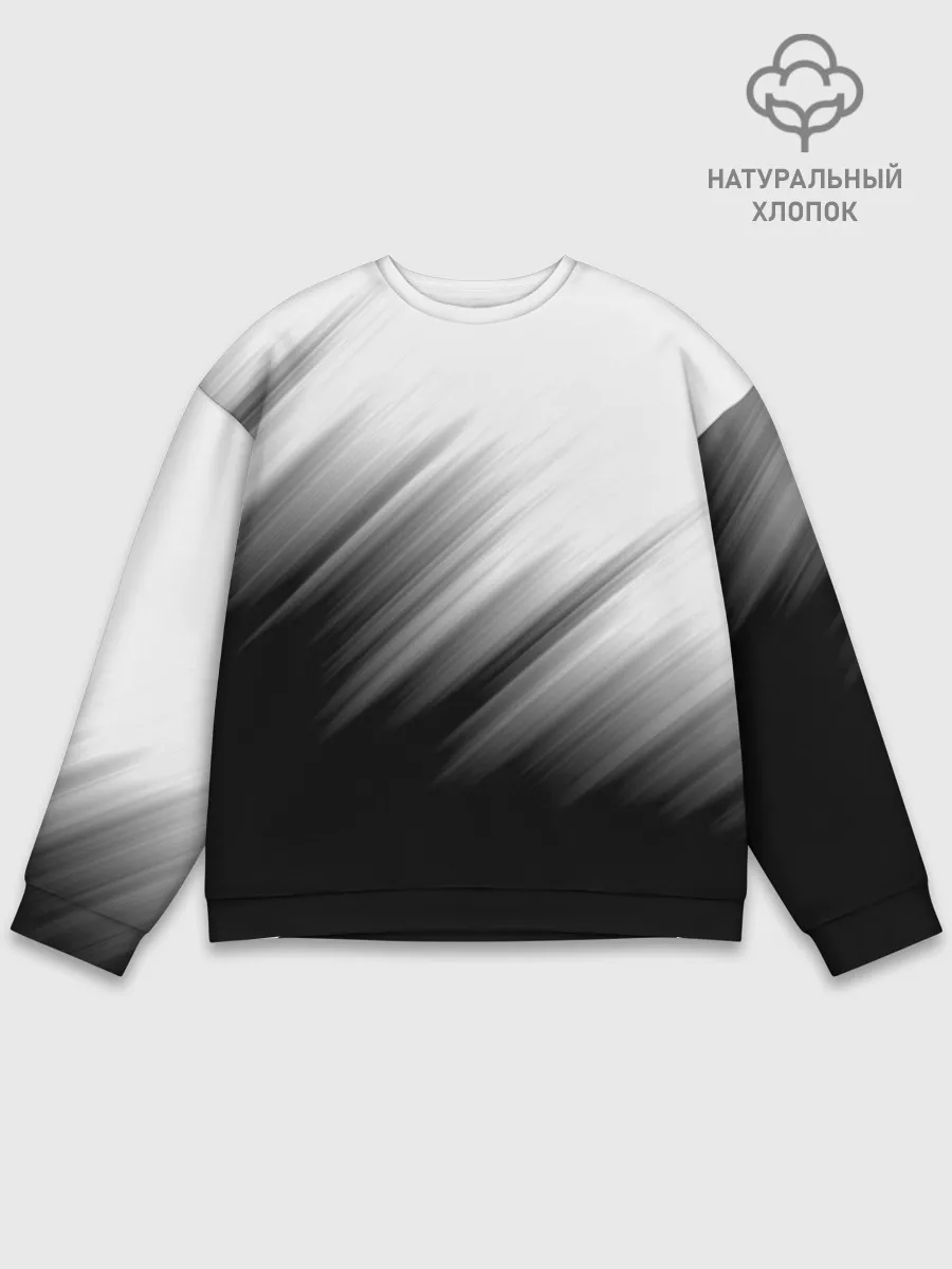 Мужской свитшот базовый / ПОЛОСЫ И НИЧЕГО ЛИШНЕГО