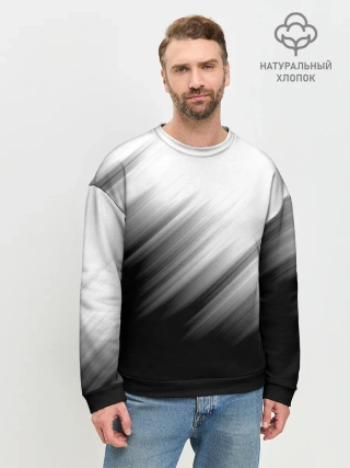 Мужской свитшот базовый / ПОЛОСЫ И НИЧЕГО ЛИШНЕГО