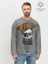 Мужской свитшот базовый / Real pirate