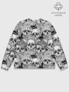 Мужской свитшот базовый / Human skulls