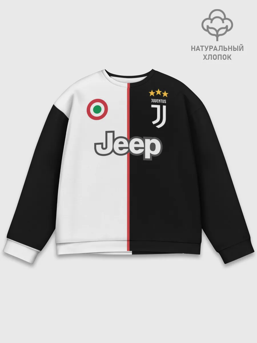 Мужской свитшот базовый / Ronaldo Juventus Home 19/20