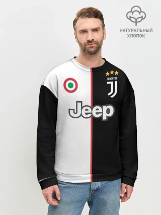 Мужской свитшот базовый / Ronaldo Juventus Home 19/20
