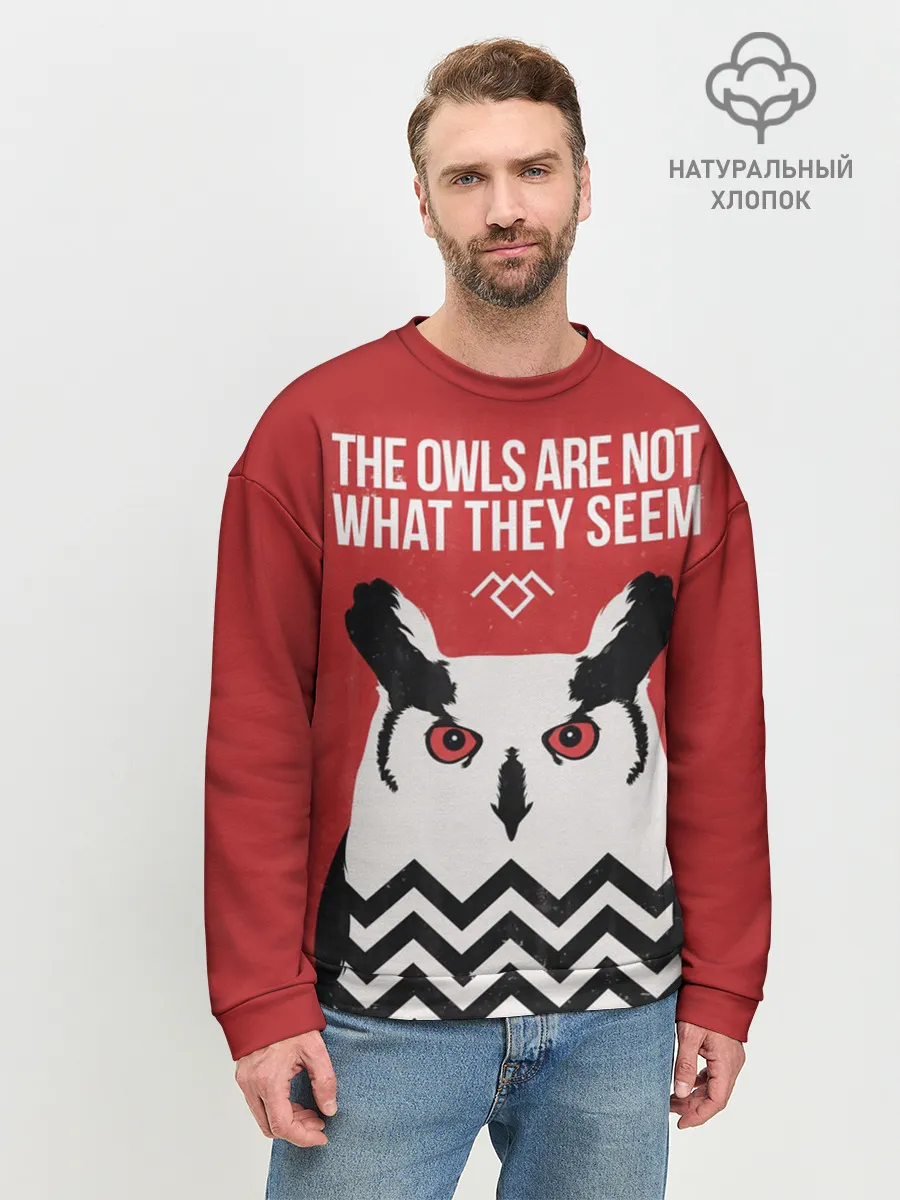 Мужской свитшот базовый / Twin Peaks