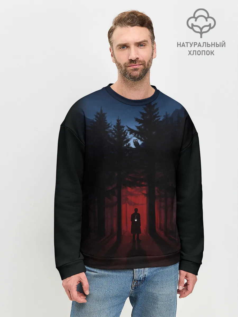 Мужской свитшот базовый / Twin Peaks