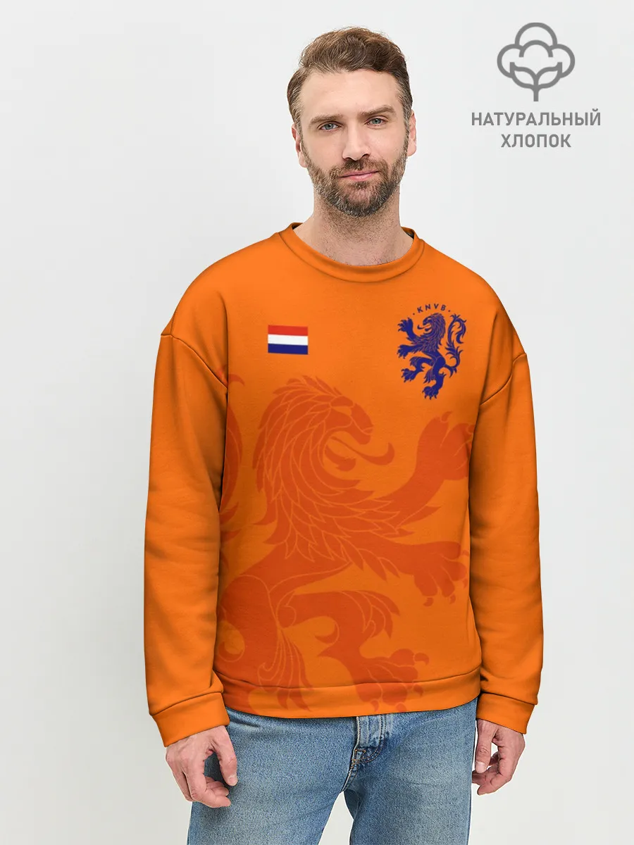 Мужской свитшот базовый / Сборная Голландии