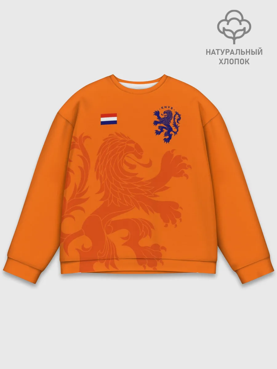 Мужской свитшот базовый / Сборная Голландии