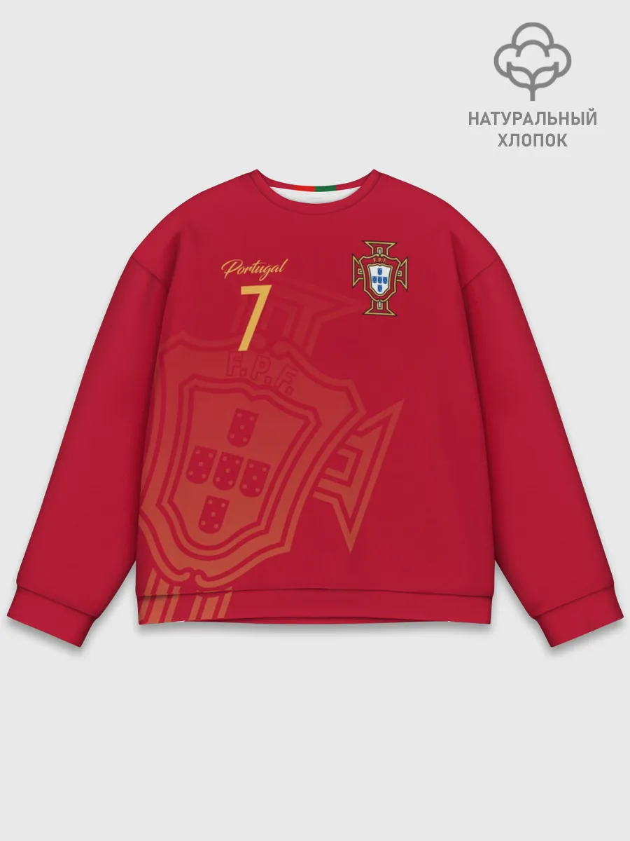 Мужской свитшот базовый / Криштиану Роналду