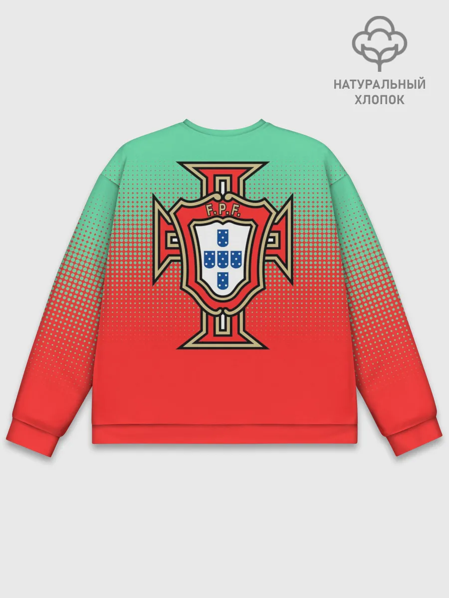 Мужской свитшот базовый / Сборная Португалии