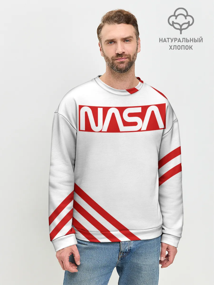 Мужской свитшот базовый / NASA