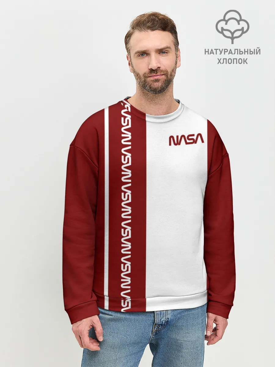 Мужской свитшот базовый / NASA