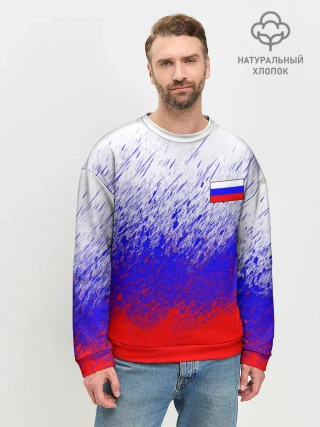 Мужской свитшот базовый / Россия