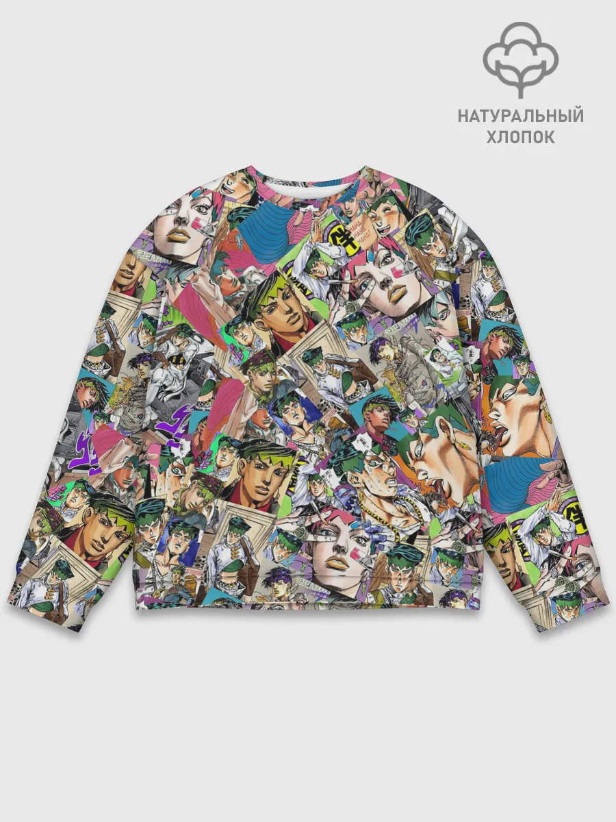 Мужской свитшот базовый / JoJo Bizarre Adventure