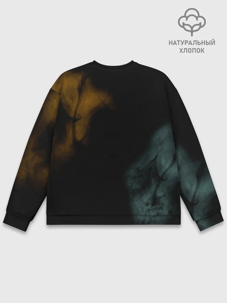 Мужской свитшот базовый / Сайтама в полный рост