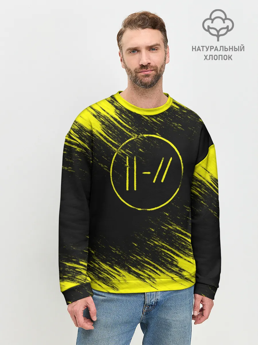 Мужской свитшот базовый / Twenty One Pilots 5