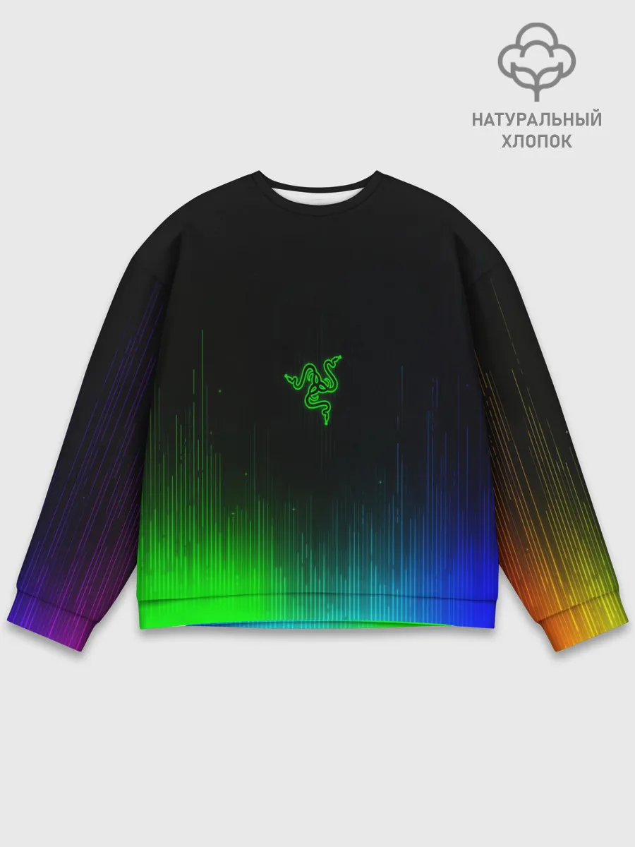 Мужской свитшот базовый / RAZER NEON