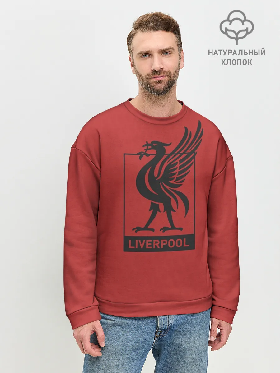 Мужской свитшот базовый / Ливерпуль