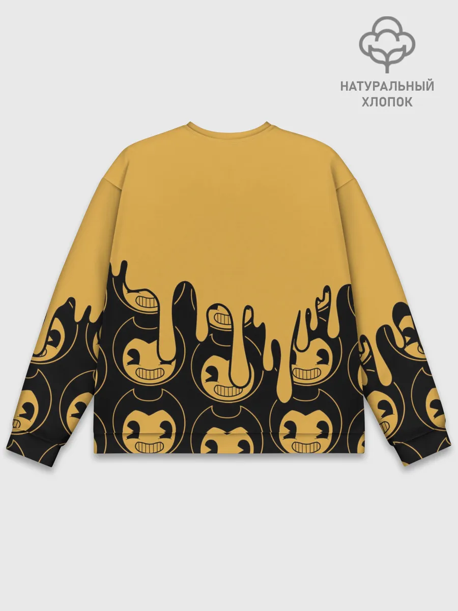 Мужской свитшот базовый / Bendy And The Ink Machine