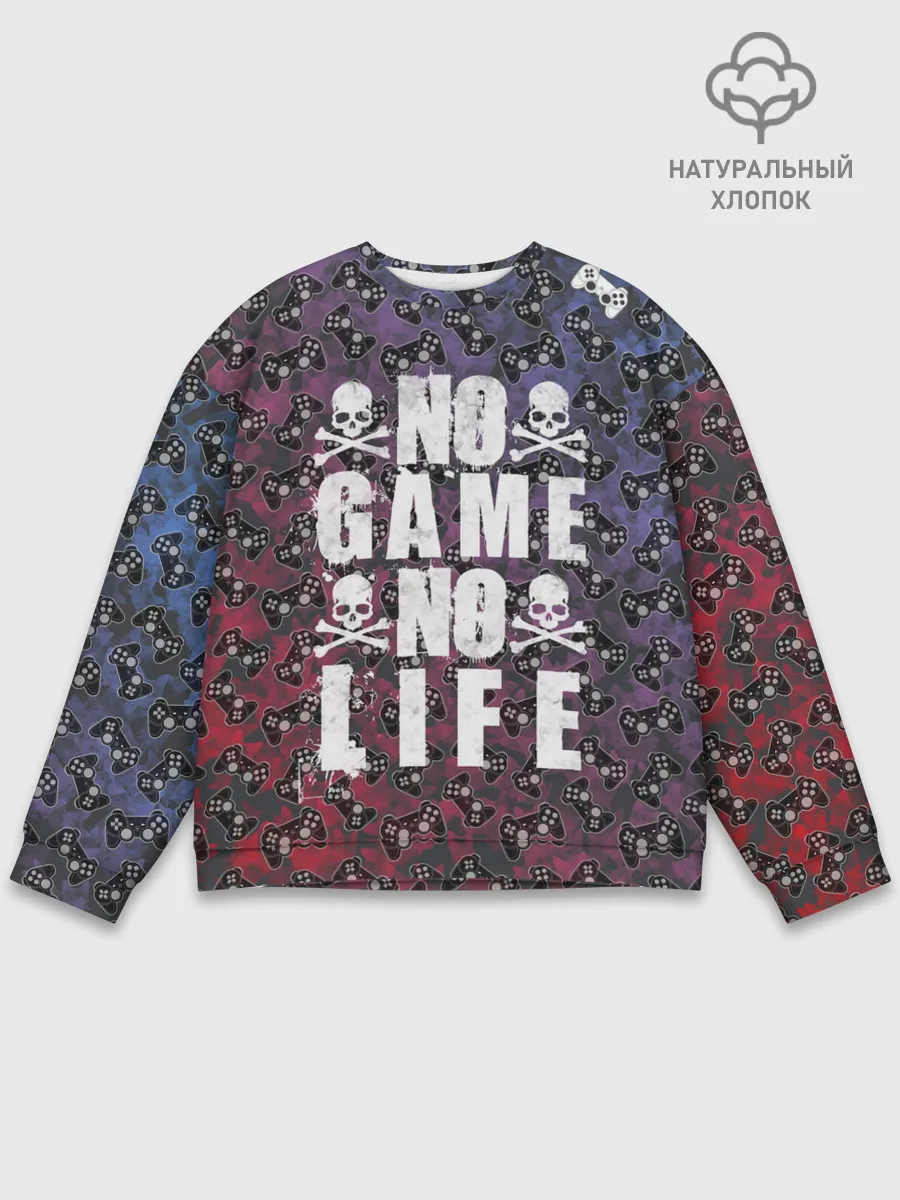 Мужской свитшот базовый / No Game No Life