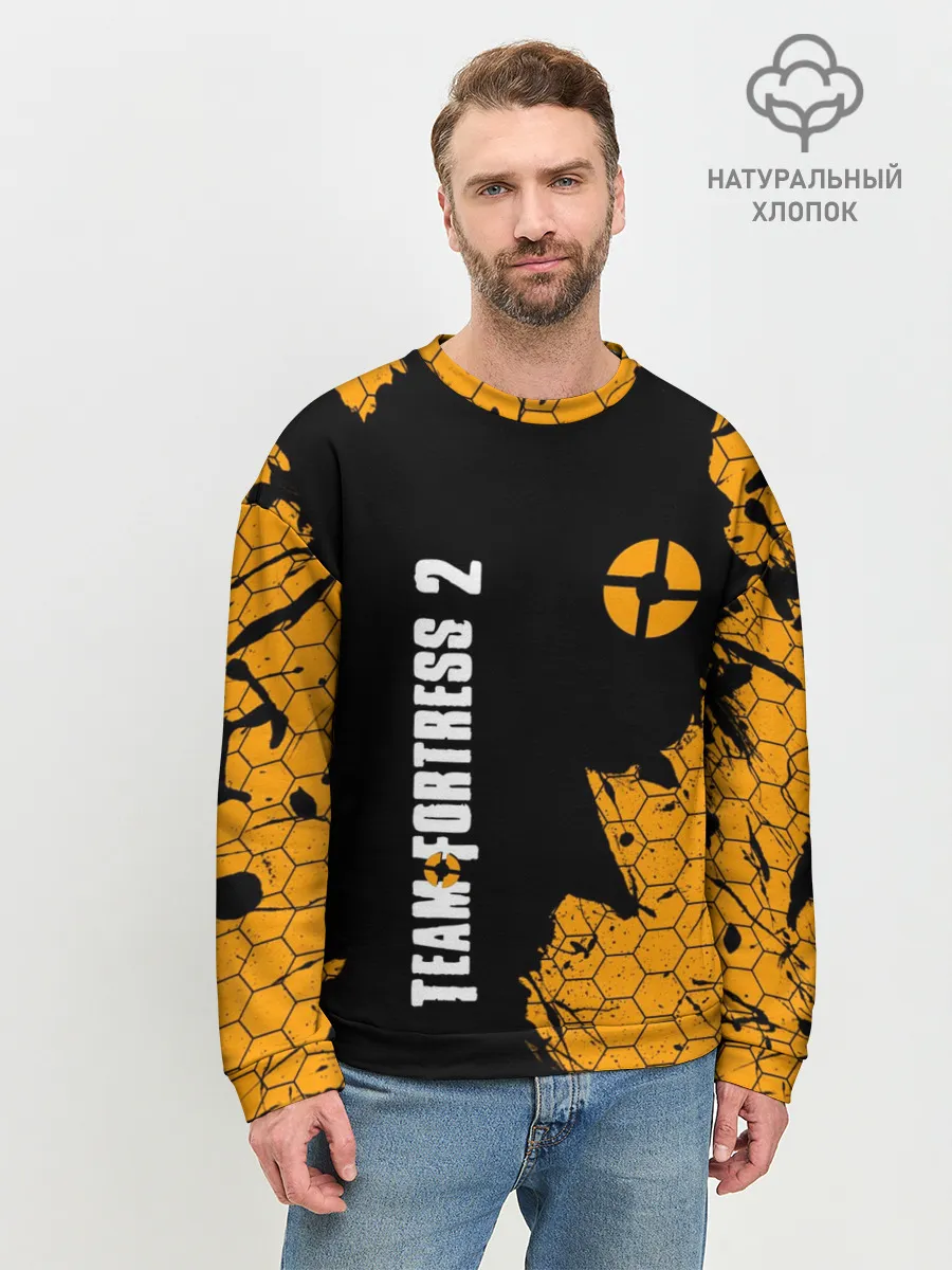 Мужской свитшот базовый / TEAM FORTRESS 2