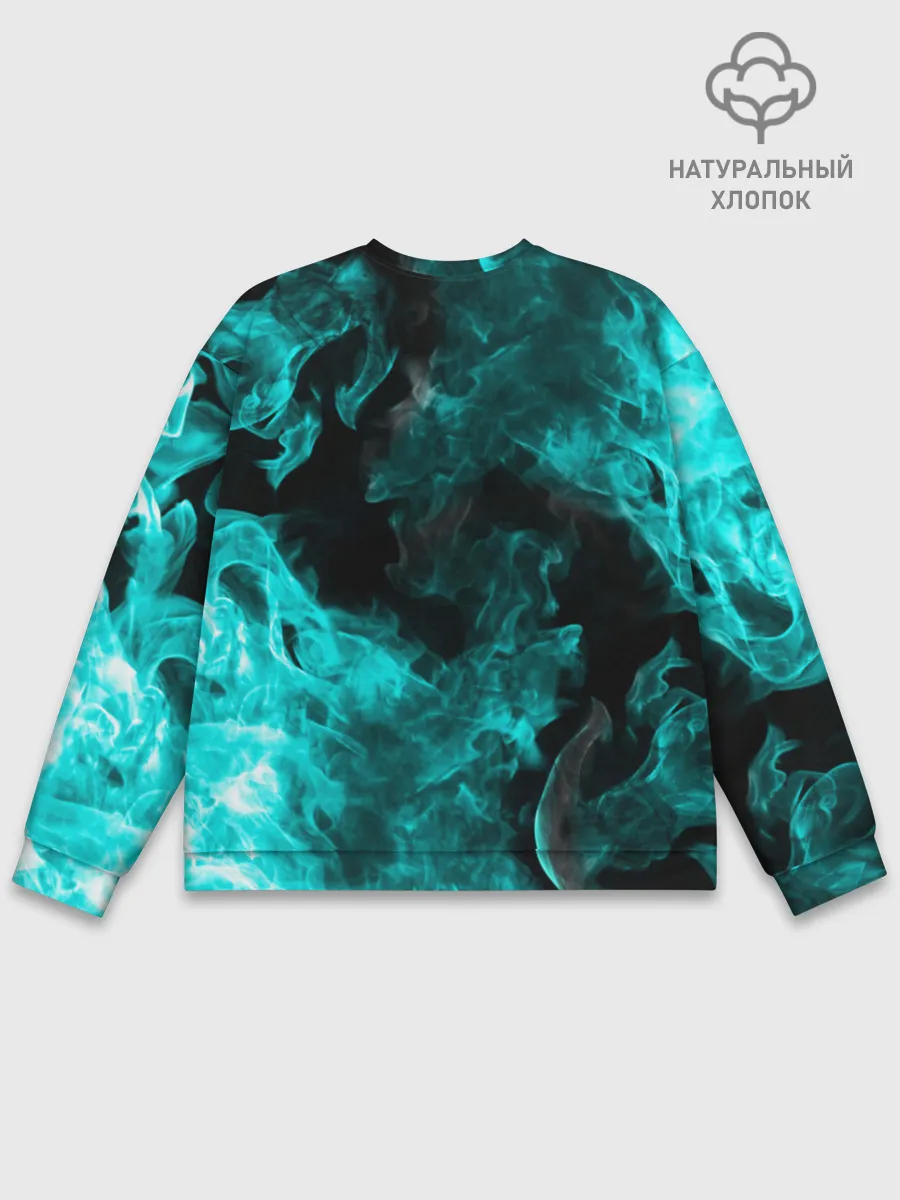 Мужской свитшот базовый / ОГОНЬ