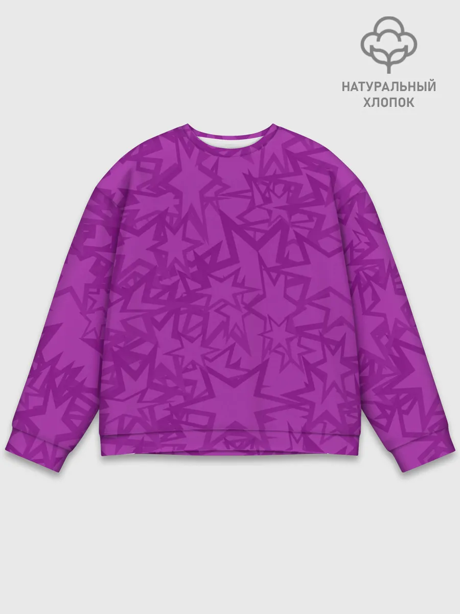Мужской свитшот базовый / Абстракция.