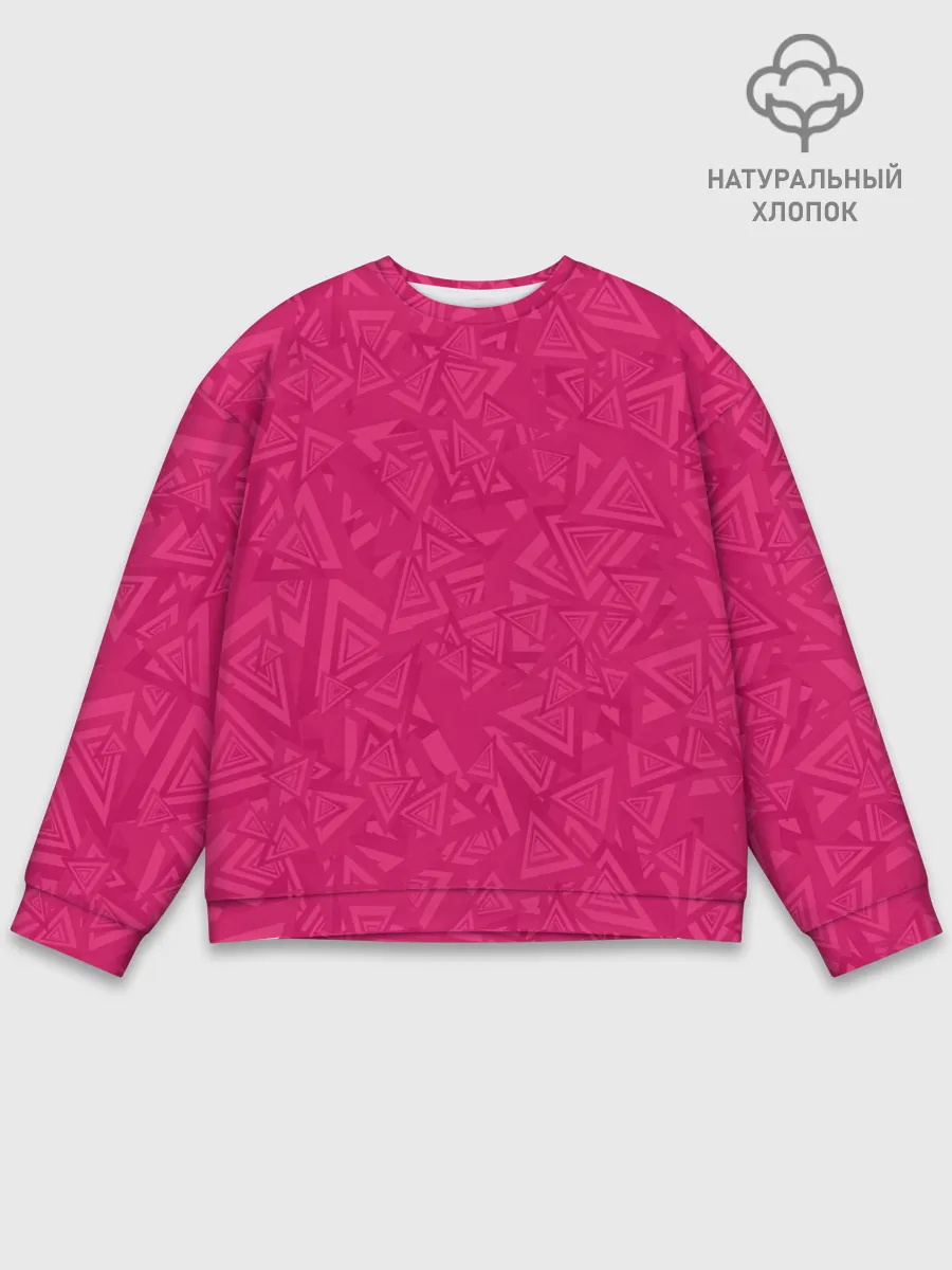 Мужской свитшот базовый / Абстракция.