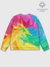 Мужской свитшот базовый / Tie-Dye