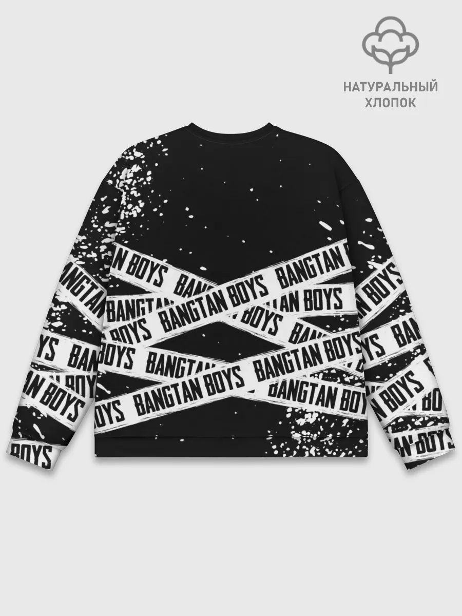 Мужской свитшот базовый / BTS / БТС
