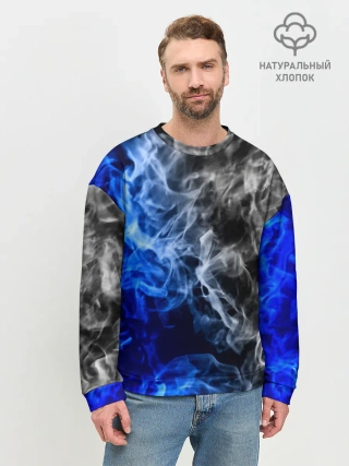 Мужской свитшот базовый / БИТВА ОГНЕЙ