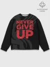 Мужской свитшот базовый / Never Give UP 4-0