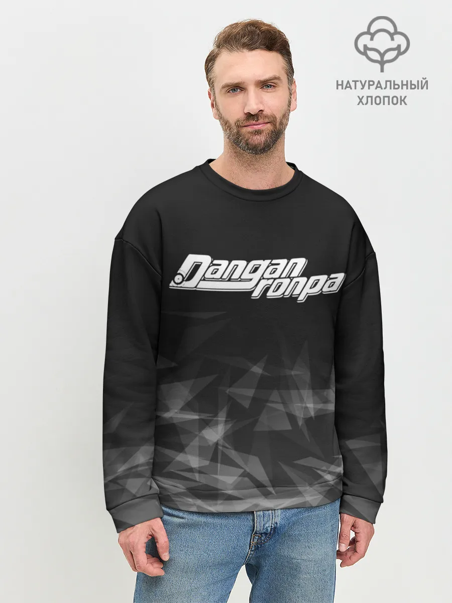 Мужской свитшот базовый / DANGANRONPA дым