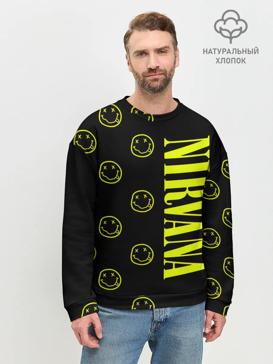 Мужской свитшот базовый / Nirvana 2