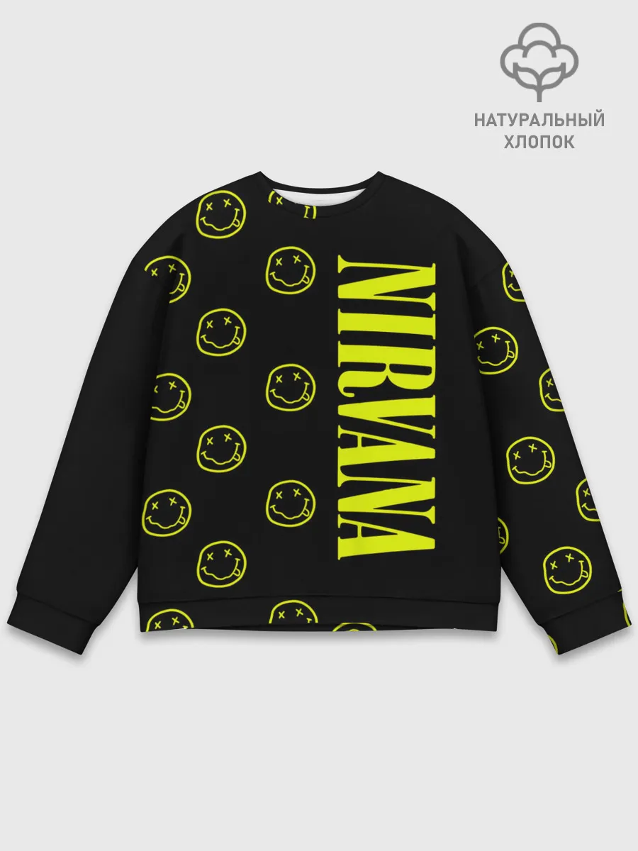 Мужской свитшот базовый / Nirvana 2