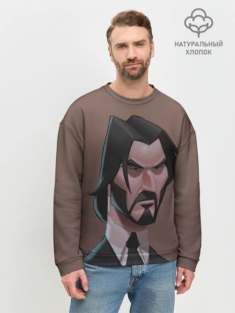 Мужской свитшот базовый / Фортнайт Уик